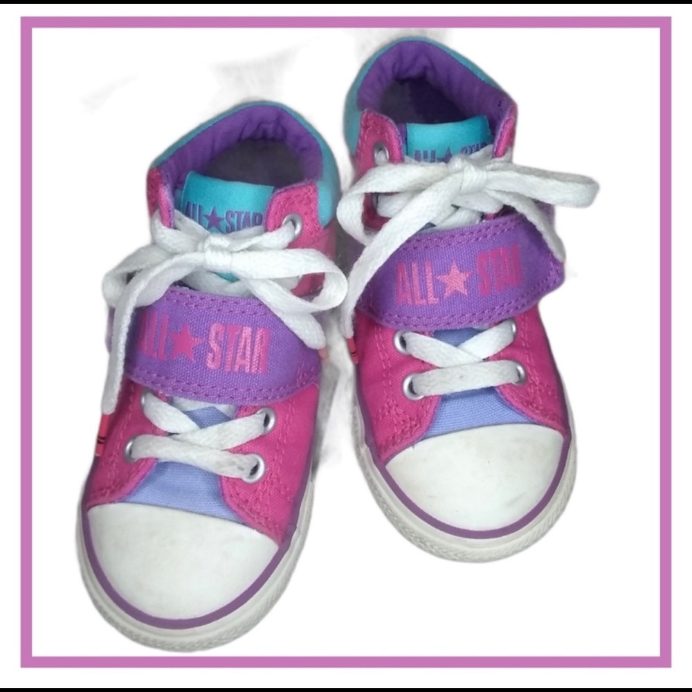 Converse Limited Edition Crayola Razzmatazz All Star Sneakers